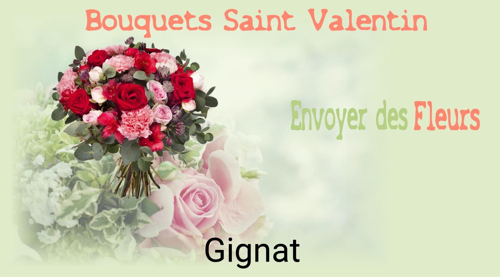 Roses de Saint-Valentin livrées à Gignat